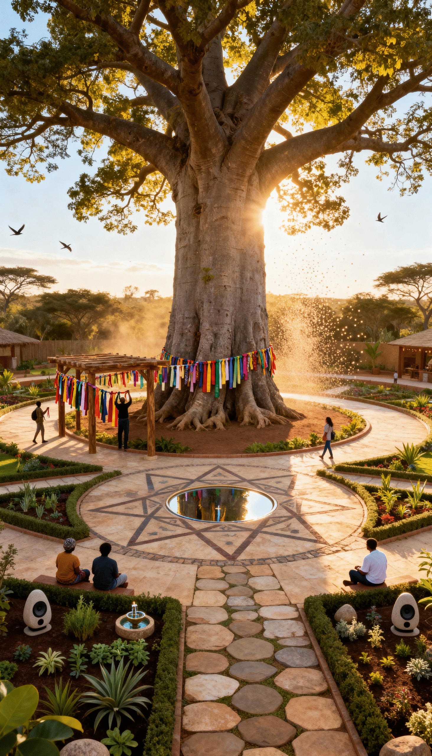 Árvore da Gratidão no Mini África