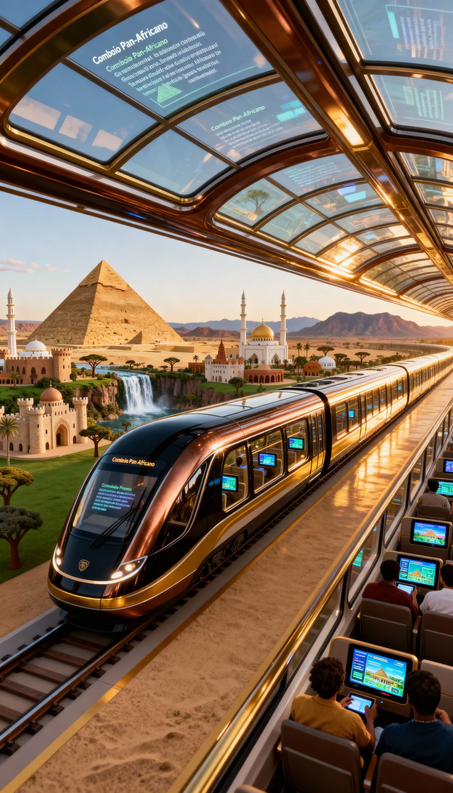 Comboio Pan-Africano, Mini África