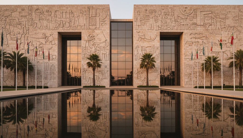 Entrada do Museum Pavillon