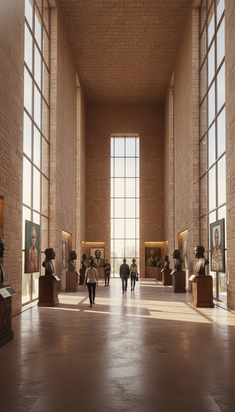 Sala dos Heróis, Mini África