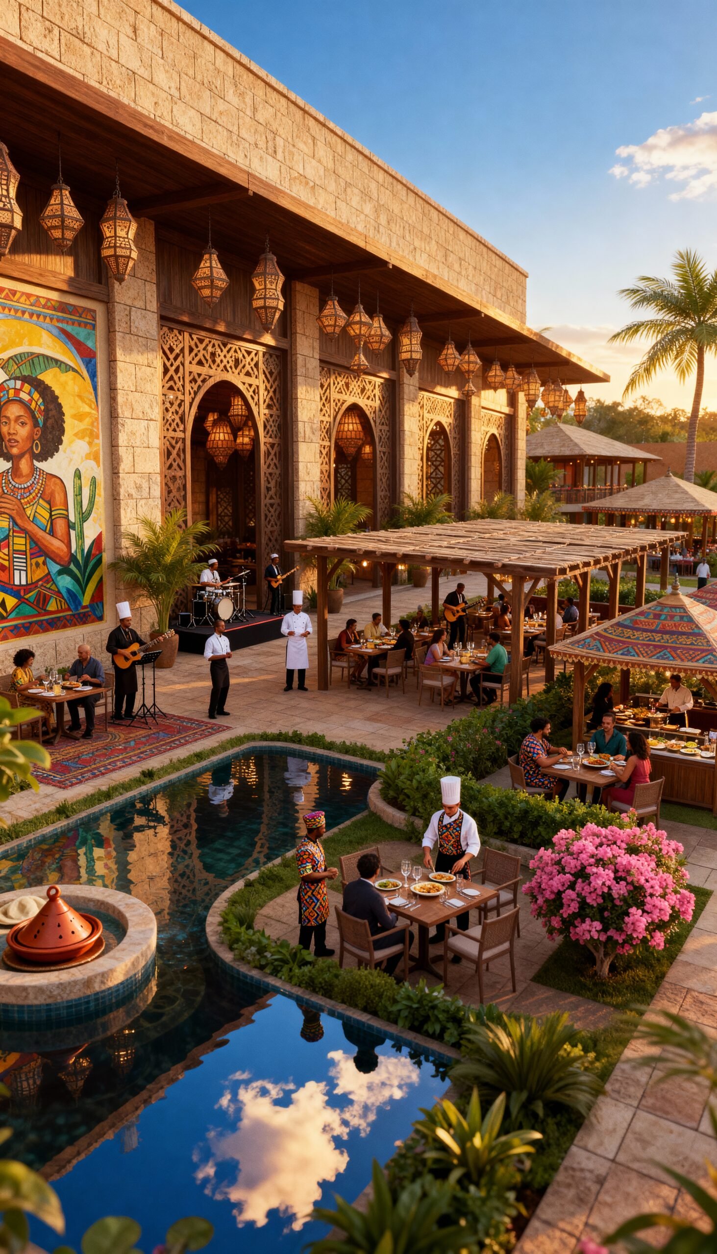 Vila Gastronômica, Mini África